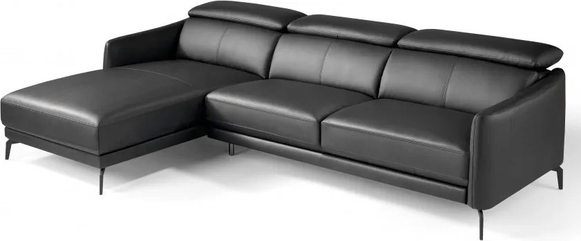 Coltar cu sezlong stanga, elegant, design italian William AC-5359-L