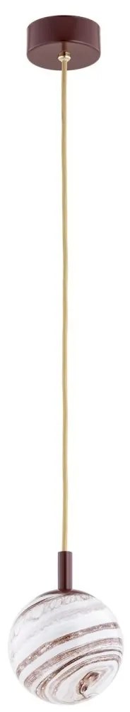 Pendul design modern ALMIROS maro