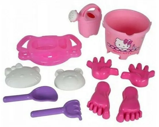 Androni Giocattoli - Set jucarii pentru nisip Galetusa , Hello Kitty