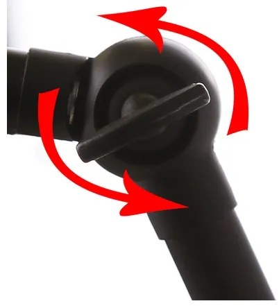 Lampă de perete FUNDO 1xE27/40W/230V negru/auriu