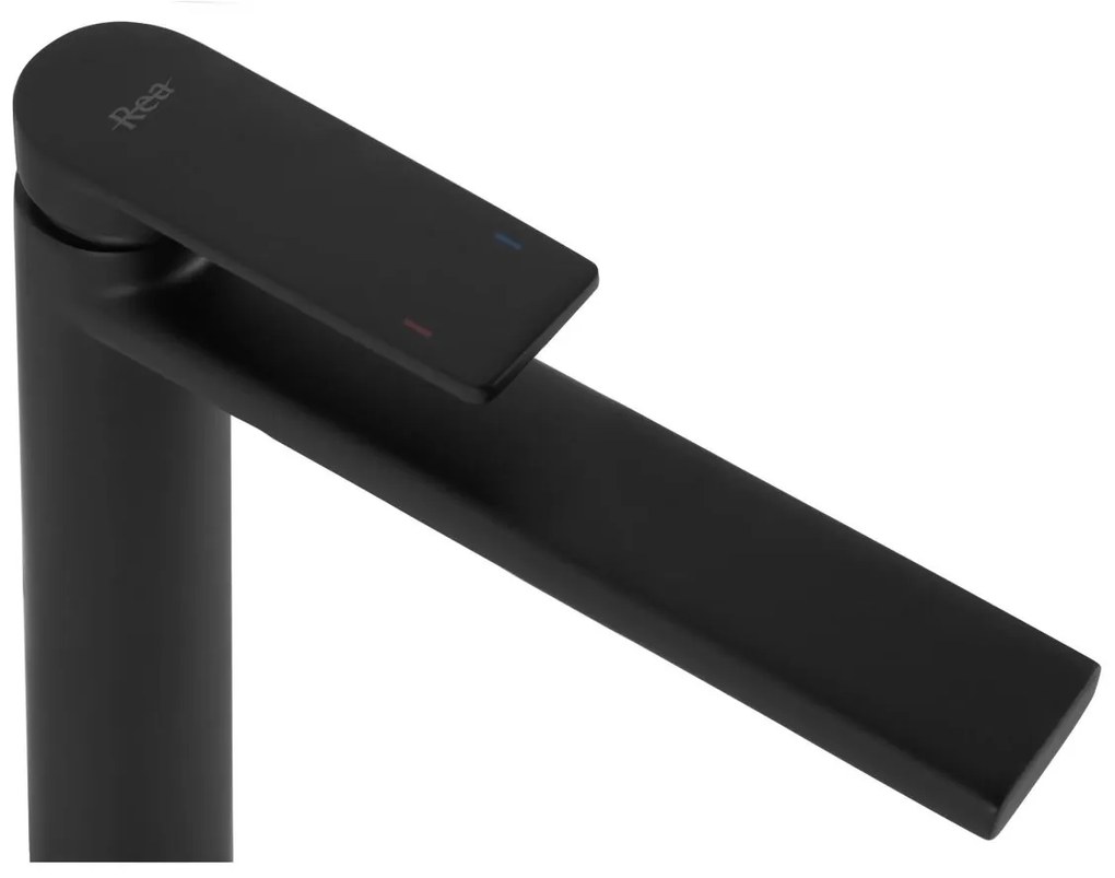 Rea Verso baterie lavoar stativ negru REA-B7902