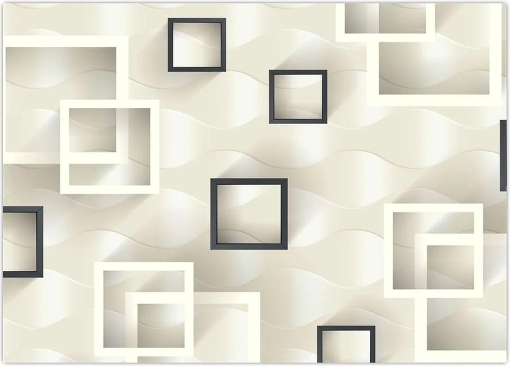 Tablou geometric abstract (70x50 cm)