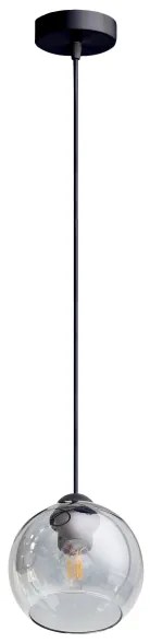 Lustră pe cablu LATIL 1xE27/60W/230V negru