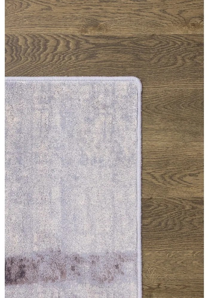 Covor gri din lână 160x240 cm Mist – Agnella