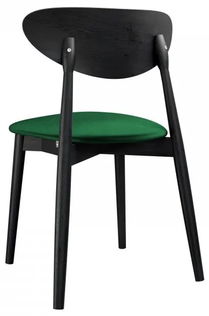 Scaun sufragerie KD 65 C (Negru + smaragd) . 1103477