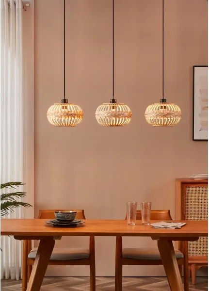 Lustră pe cablu Eglo 43863 AMSFIELD 3xE27/40W/230V