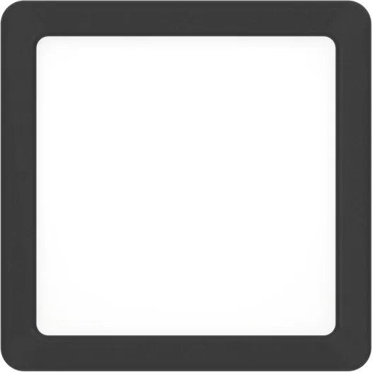 Eglo 901328 - Plafonieră LED pentru baie FUEVA LED/7W/230V 15x15 cm IP44 negru