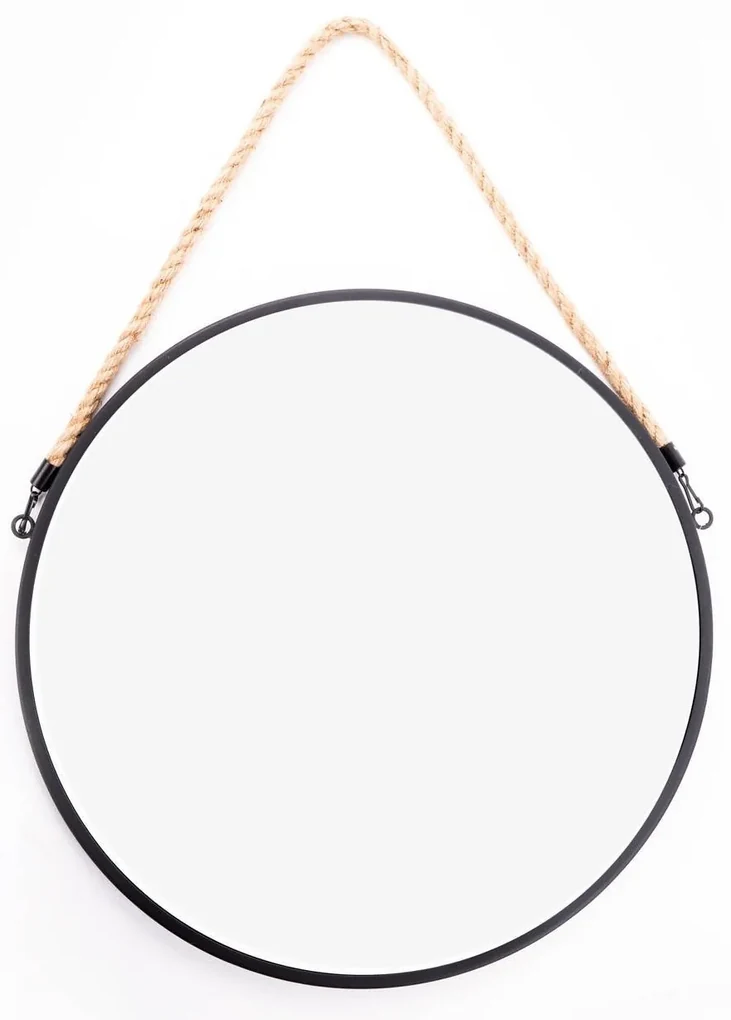 Oglindă rotundă de perete , Ø 37 cm