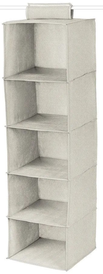 Organizator pentru șifonier de agățat din material textil Nancy – Compactor