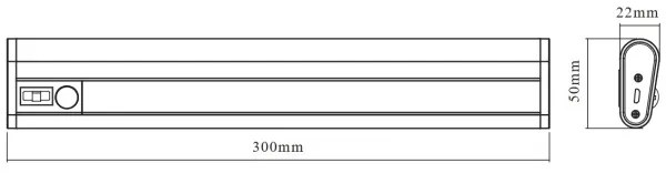 Osram - Lampă LED sub dulap cu senzor MOBILE LED/1,5W/3,7V 1800 mAh