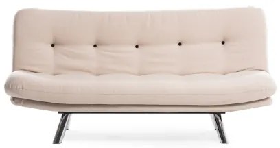 Canapea extensibilă BAKU, 2 locuri, crem