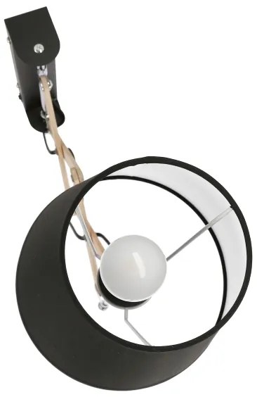 Aplica de perete MITO 1xE27 / 40W / 230V negru