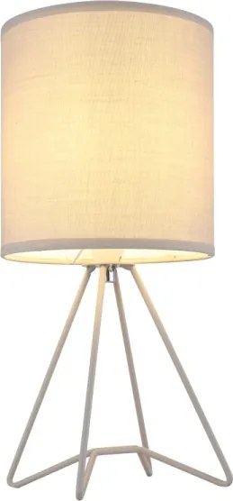 Globo 21734G - Lampă de masă TAMIAN 1xE14/40W/230V gri
