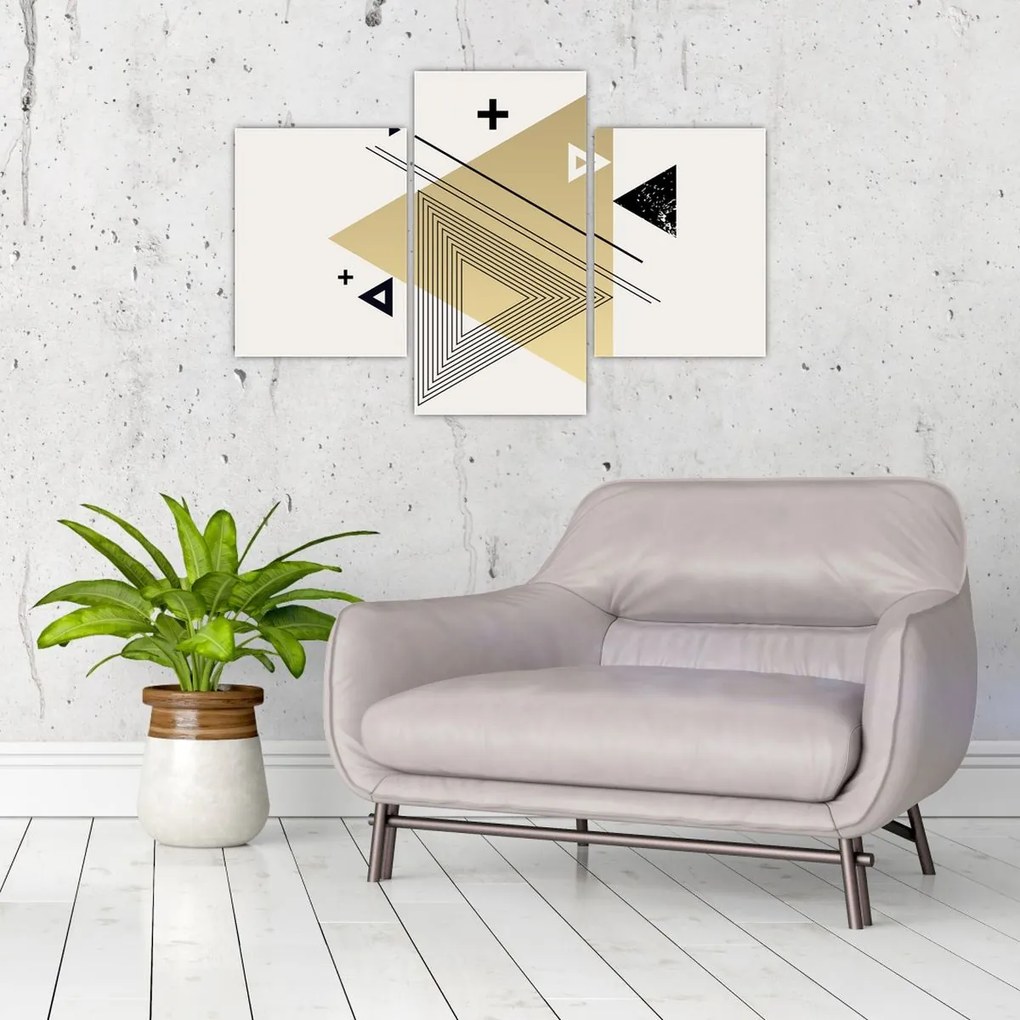 Tablou - Forme geometrice N⁰4 (90x60 cm)