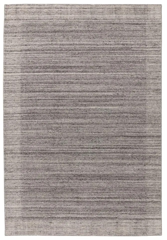 Covor gri țesut manual din lână 160x230 cm Larson – Asiatic Carpets