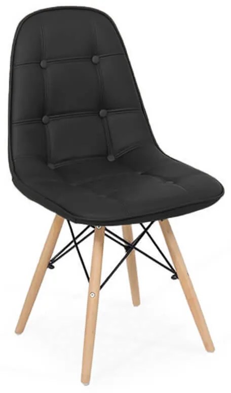 Scaun living BUC 232 negru