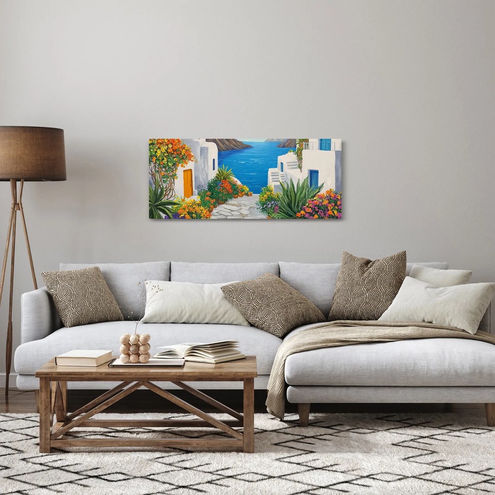 Tablou - Alee grecească (120x50 cm)