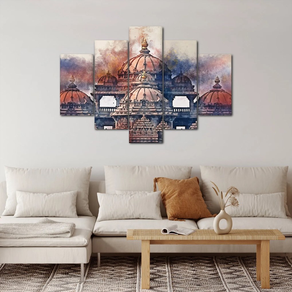 Tablou - Akshardham, New Delhi, India (150x105 cm)