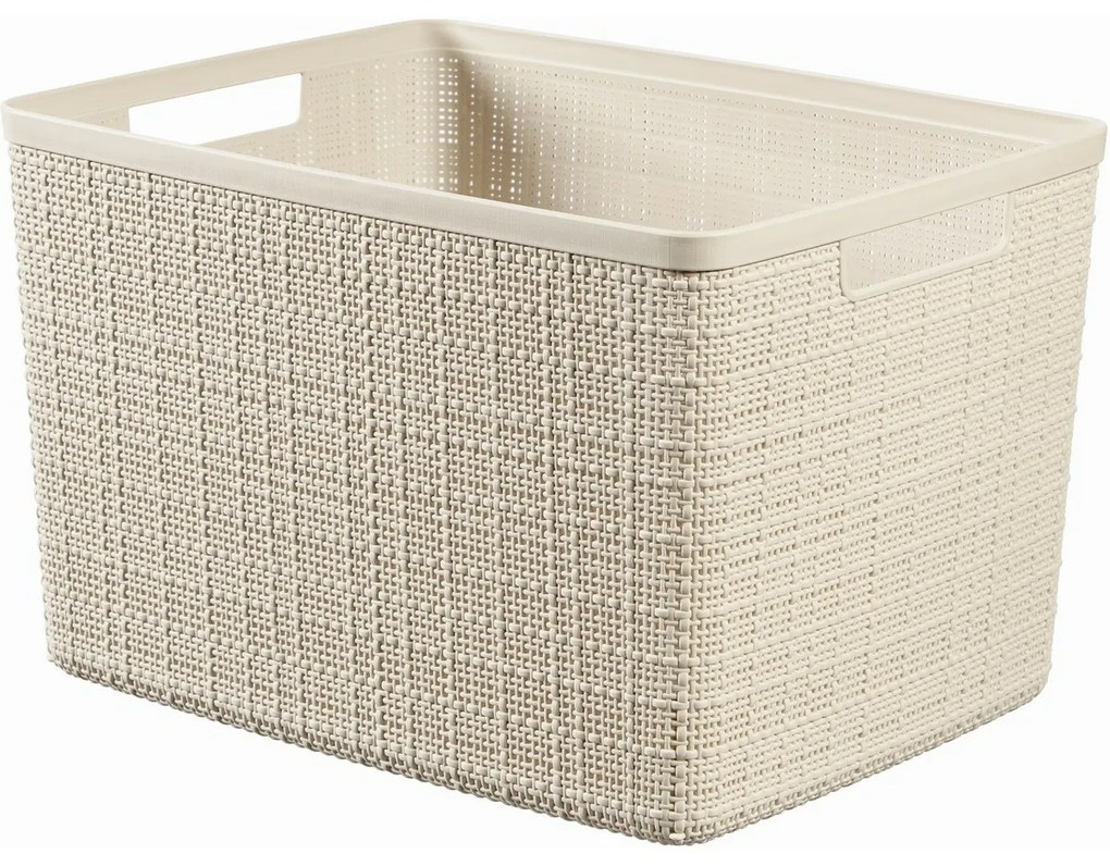 Curver Coș Jute L 20 l, bej