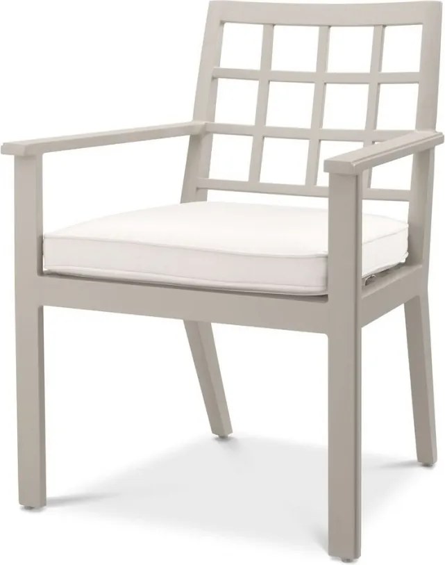 Scaun de interior/ exterior elegant design LUX Cap-Ferrat, sand 113739 HZ