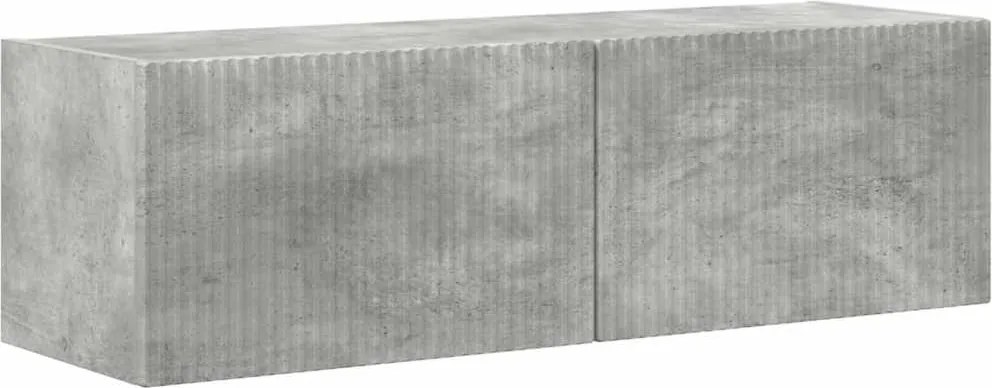 vidaXL Dulap TV de perete Beton 98 x 31 x 29,5 cm Lemn compozit