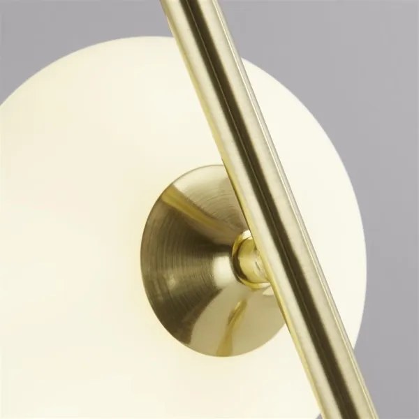 Lampă de masă Searchlight EU94040-1GO PEBBLE 1xG9/33W/230V auriu