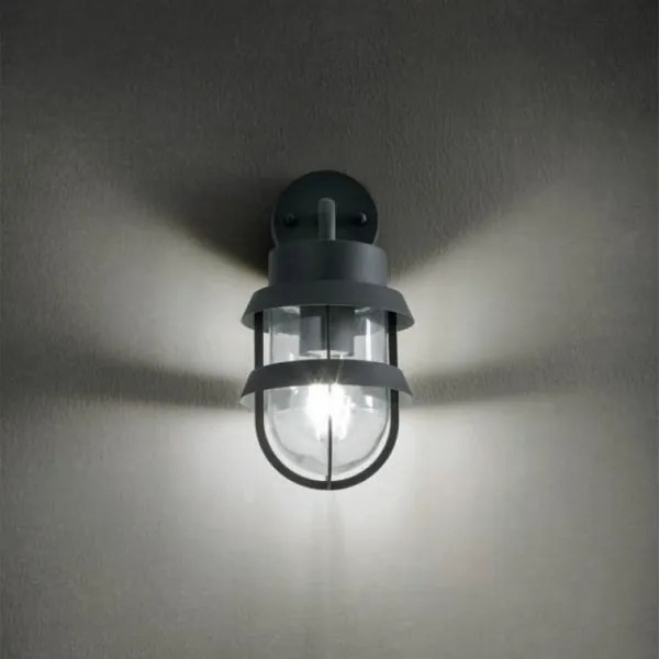 Lampă de perete de exterior Redo 9498 CLAUT 1xE27/42W/230V IP65 antracit