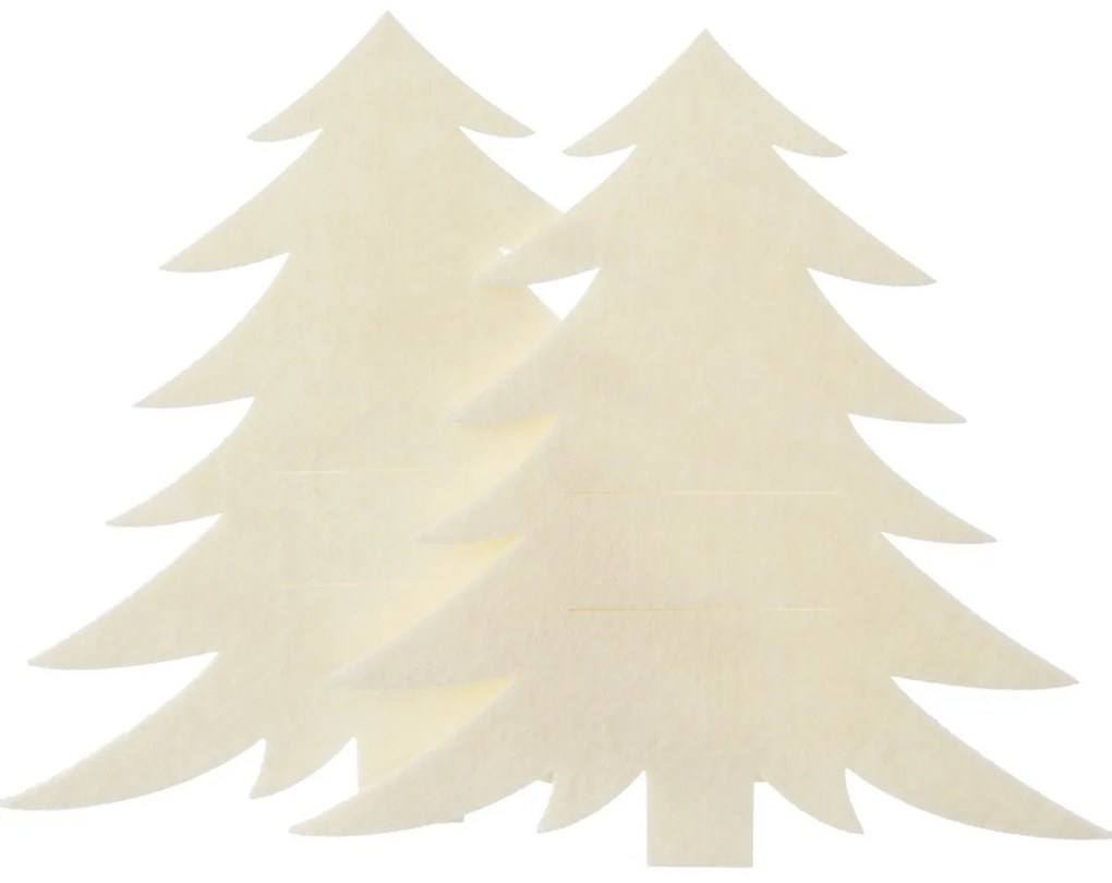 Orion Pungă pentru tacâmuri Stromek crem, 18 x 18cm, set de 2 bucăți