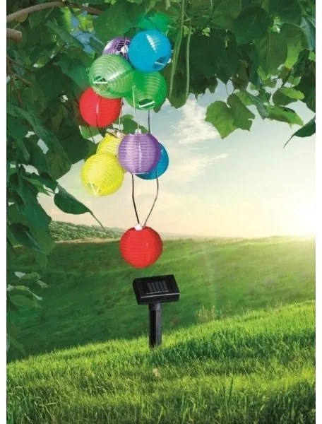 Globo 33971 - LED Lanț solar 10xLED/0,06W/1,2V
