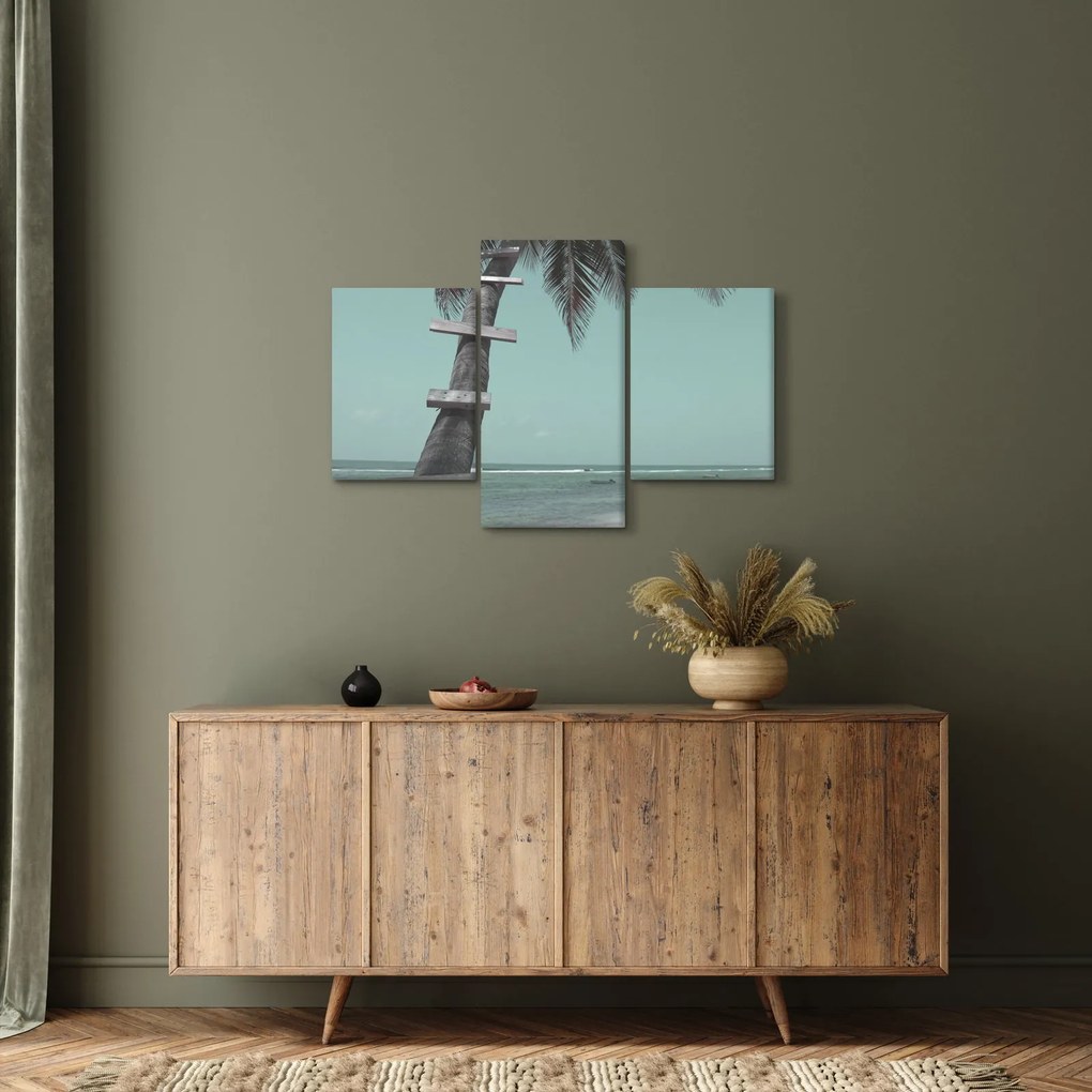 Tablou - Palma în Caraibe (90x60 cm)