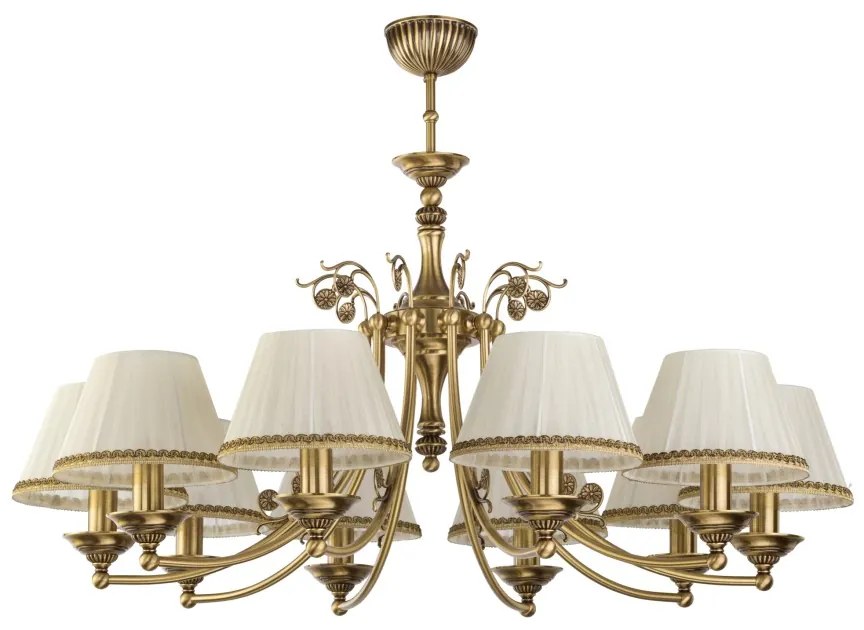 Candelabru 10 brate design clasic realizat manual CASAMIA