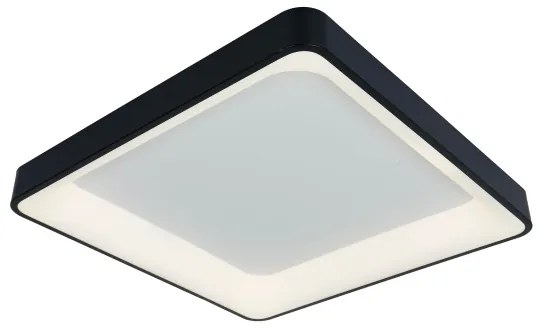 Brilagi - Plafonieră LED reglabilă FALCON II LED/125W/230V 60x60 cm neagră + telecomandă