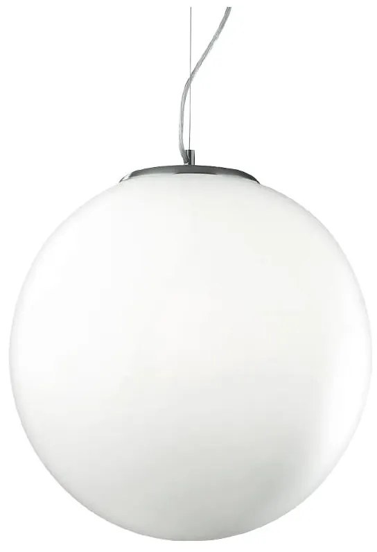 Ideal Lux - Pendul MAPA 1xE27/42W/230V Ø 40 cm alb