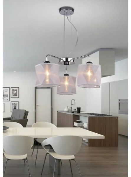 Lustră pe cablu NOSJA 3xE27/40W/230V