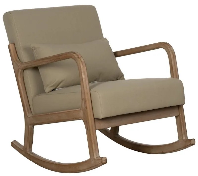 Fotoliu bej balansoar Weave – Ixia