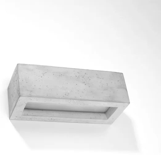 Aplică VEGA 1xE27/60W/230V 30 cm beton Sollux SL.0992