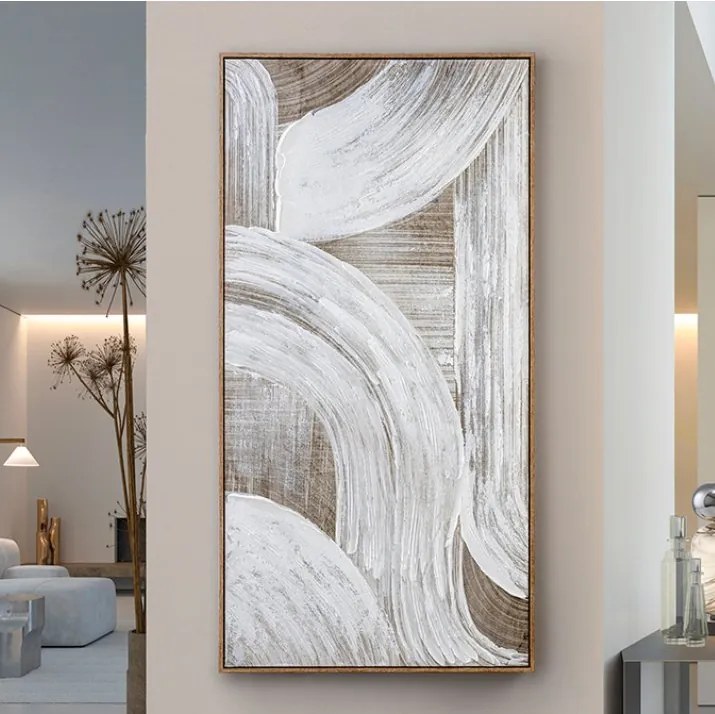 Tablou de perete pictura acrilica Transicion 73x143cm