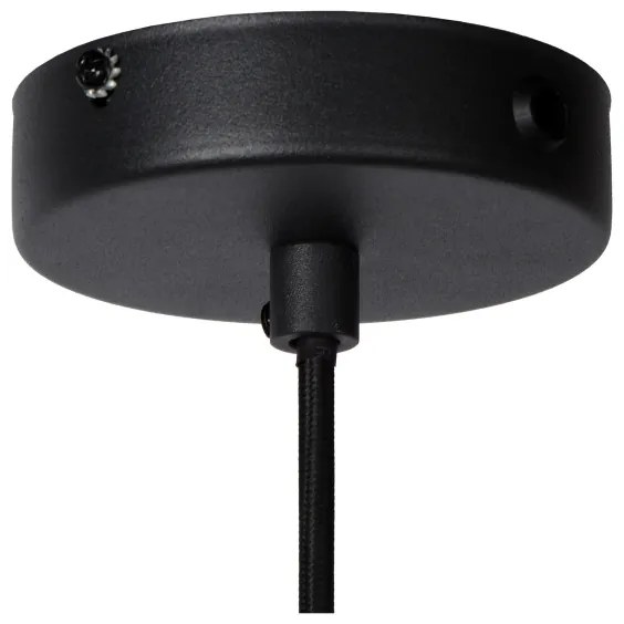 Lucide 78395/01/30 - lustră pe cablu GASSET 1xE27/60W/230V negru