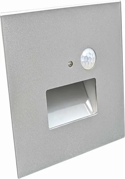 Aplica LED pentru scări cu senzor de mișcare LED/1,5W/230V 3000/4000/6000K gri