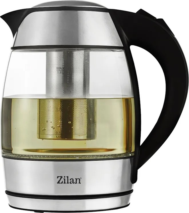 Fierbator de apa Zilan ZLN8948 cu filtru pentru ceai, capacitate 1.8 litrii, putere 2200W