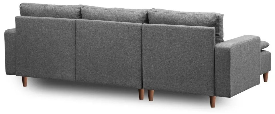 Colțar gri (cu colț pe partea stângă ) Lungo – Balcab Home