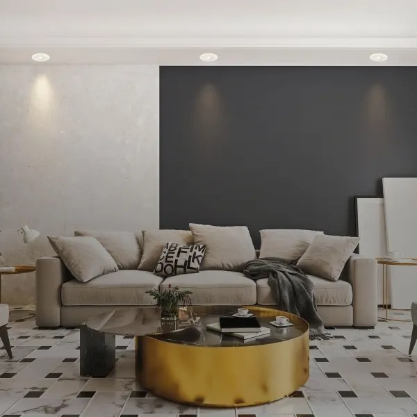 Briloner 7039036 - Set 3x spoturi LED încastrate pentru baie, 3xLED/5W/230V, IP44, alb