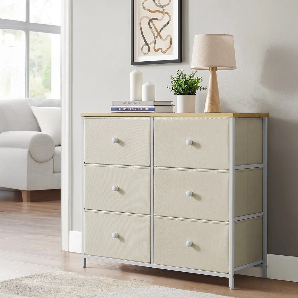 Comoda E1033 WT, 80 cm, L