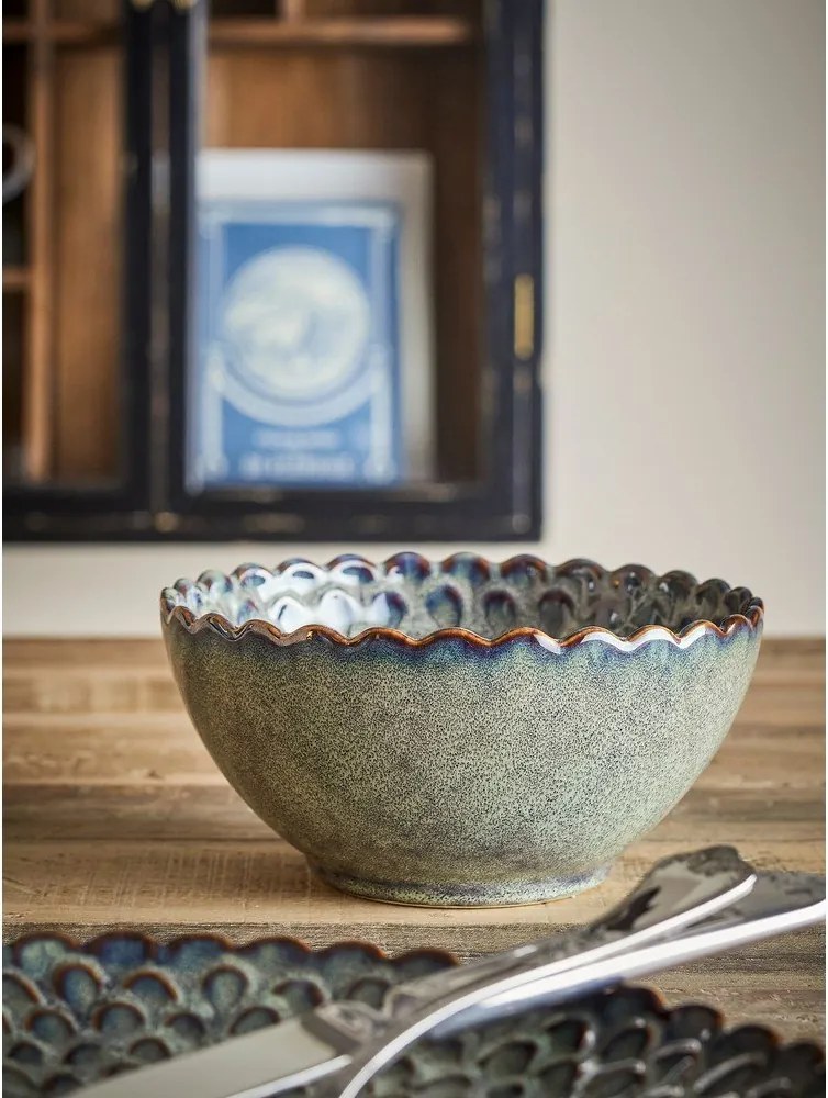 Boluri mici gri 4 buc. pentru supă din ceramică 625 ml Katrina – Bloomingville