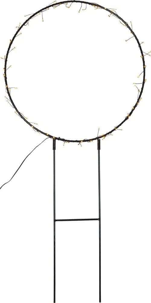 Decorațiune luminoasă neagră Barlumi – Star Trading