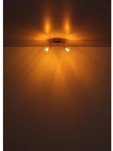 Spot Globo 54802GB-2 XARA I 2xE14/40W/230V auriu