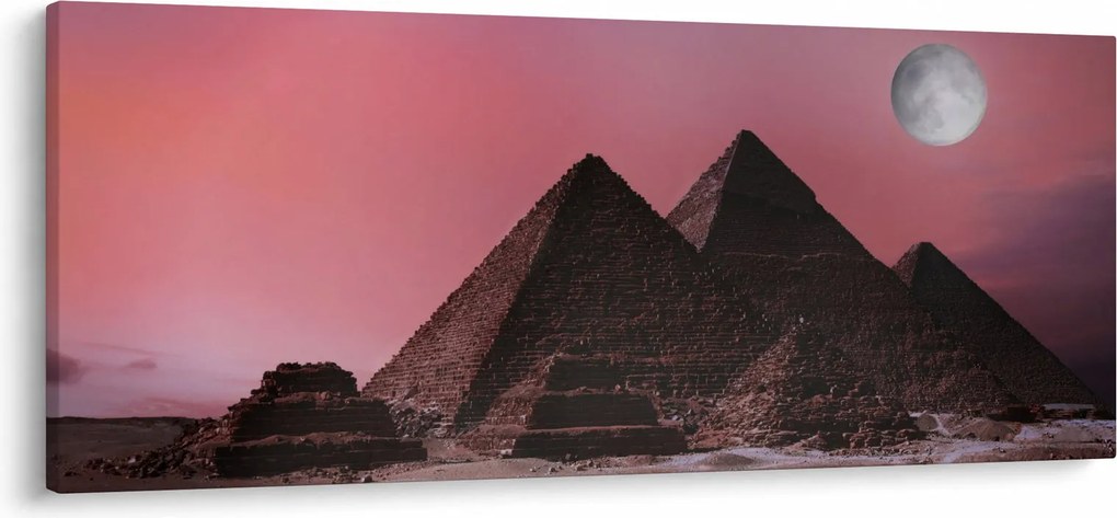 Tablou - Piramidă, Giza, Egipt (120x50 cm)