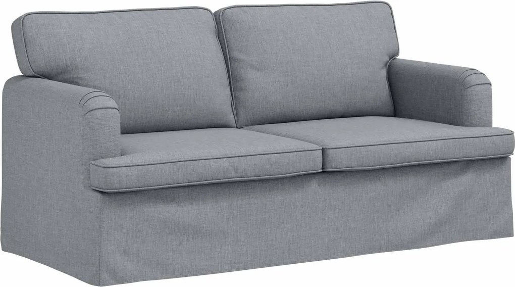 vidaXL Canapea Gri deschis 142 x 80 x 85 cm țesătură