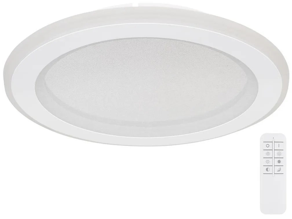 Plafonieră LED dimabilă TINI LED/24W/230V Globo 48917-24 + telecomandă