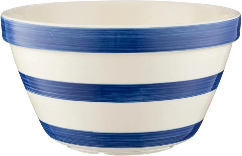 Bol din ceramică pentru budincă Mason Cash Basin, ⌀ 16 cm, albastru - alb